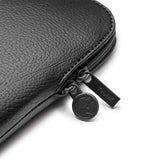 Trunk Vegan Leather Sleeve for Macbook 13" (30,5 x 22 x 2 cm) - Black Apple Peel
