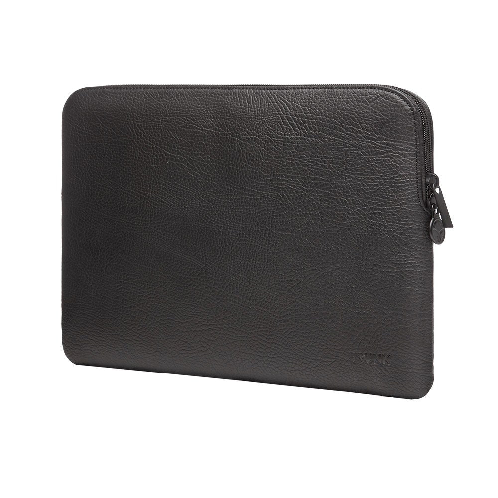 Trunk Vegan Leather Sleeve for Macbook 13" (30,5 x 22 x 2 cm) - Black Apple Peel