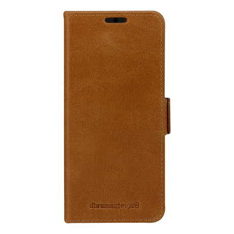 Samsung Galaxy S20 dbramante1928 Copenhagen Slim Genuine Leather Flip Case with Wallet - Tan