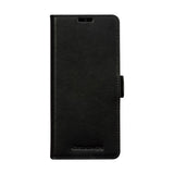 Samsung Galaxy S21 dbramante1928 Copenhagen Slim Genuine Leather Flip Case with Wallet - Black
