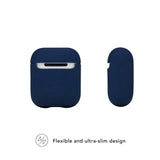 dbramante1928 AirPods (1 & 2. gen.) Costa Rica Case - 100% Recycled Plastic - Pacific Blue