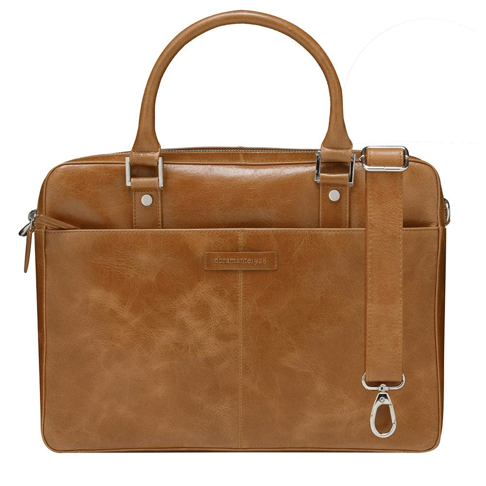 dbramante1928 Rosenborg Business Genuine Leather MacBook / Laptop Bag (240 x 345mm) - Tan