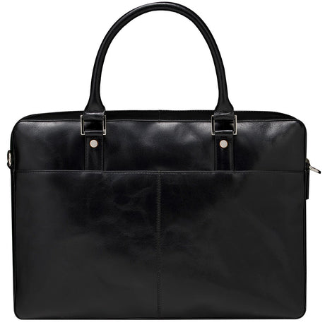 dbramante1928 Rosenborg Business Genuine Leather MacBook / Laptop Bag (270 x 380mm) - Black