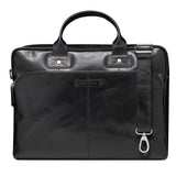 dbramante1928 Kronborg Business Genuine Leather MacBook / Laptop Bag (375 x 260mm) - Black