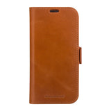 iPhone 15 Plus dbramante1928 Copenhagen Slim Genuine Leather Case w. Wallet - Tan