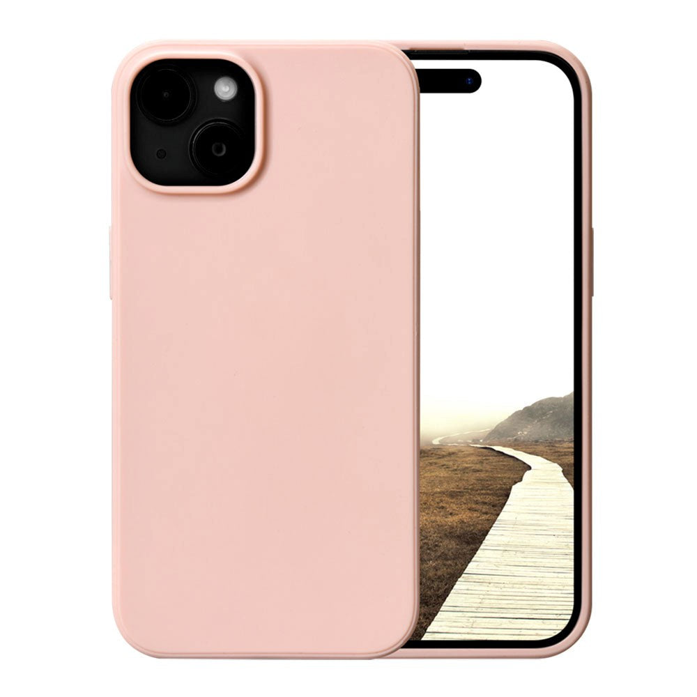 iPhone 15 dbramante1928 Greenland Case - 100% Recycled Plastic - Pink Sand