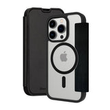 iPhone 15 Pro dbramante1928 Helsinki Case - MagSafe Compatible - Black / Transparent