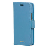 iPhone 11 Pro dbramante1928 New York 2-in-1 Genuine Leather Flip Case - Nightfall Blue