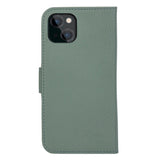 iPhone 13 dbramante1928 New York Magnetic Genuine Leather Wallet Case - Greenbay