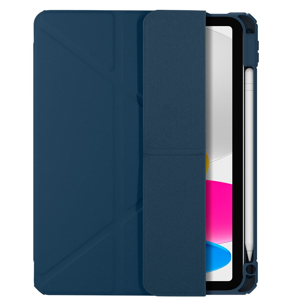 iPad 10.9" (2024/2022) dbramante1928 London Sustainable Hybrid Flip Case - Blue