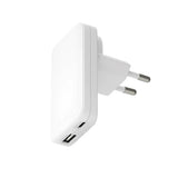 dbramante1928 Slim Wall Charger with 1x USB-C 30W & 1x USB-A 30W - White