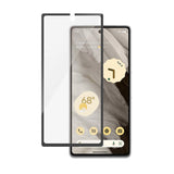 Google Pixel 7A PanzerGlass Ultra Wide Fit Screen Protector - Platinum Strength - Black Edge