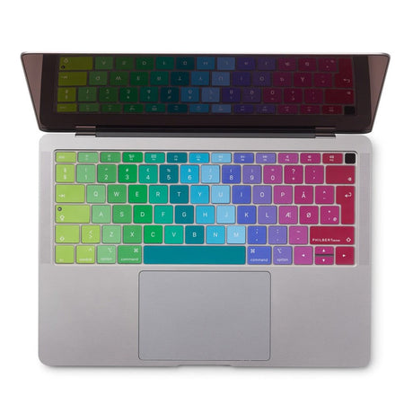 Philbert MacBook Air (A1932) Keyboard Case w. Nordic Keyboard - Rainbow