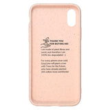 iPhone X / XS GreyLime 100% Plant-Based Case - Pink - Buy a Case & Plant a Tree