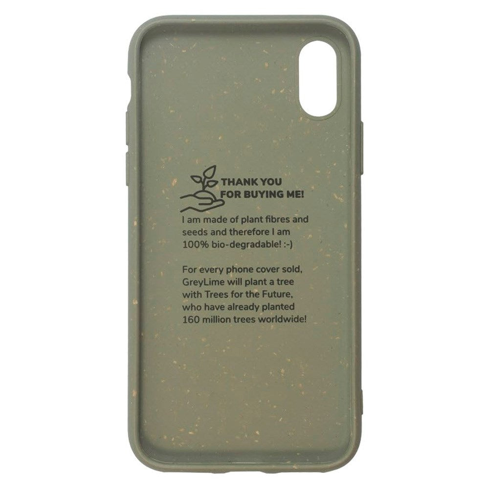 iPhone XR GreyLime 100% Plant-Based Case - Green - Buy a Case & Plant a Tree