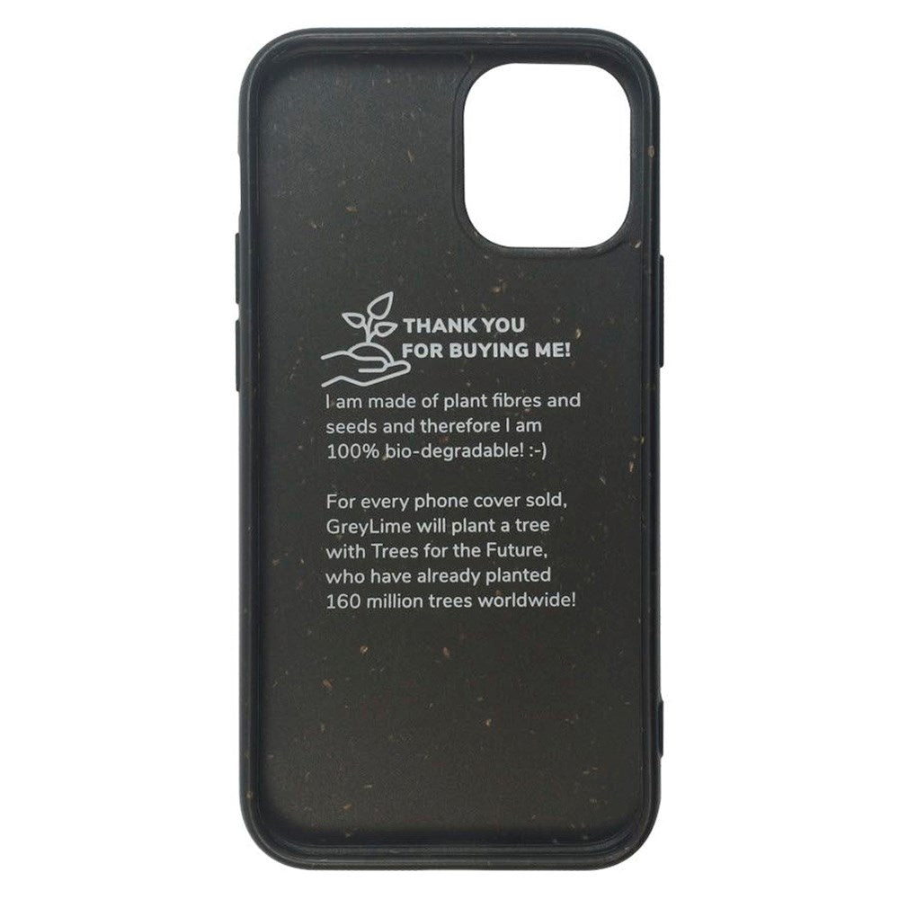iPhone 12 Mini GreyLime 100% Plant-Based Case - Black - Buy a Case & Plant a Tree