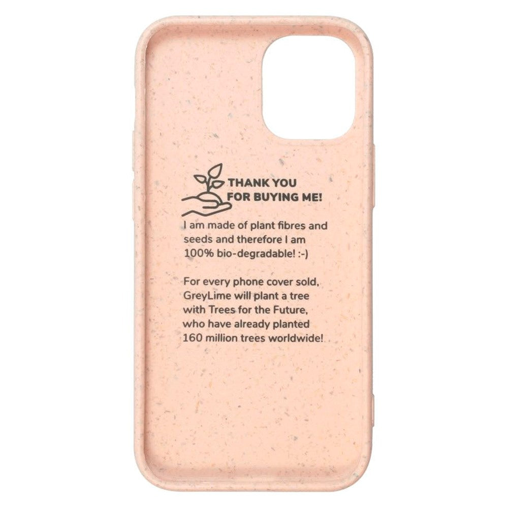 iPhone 12 Mini GreyLime 100% Plant-Based Case - Pink - Buy a Case & Plant a Tree