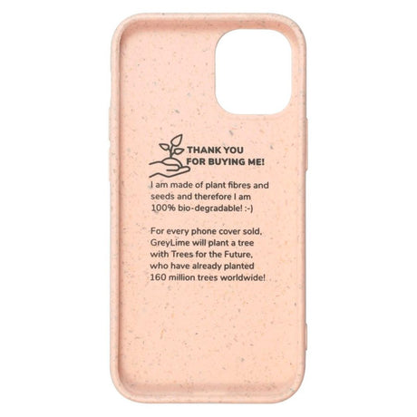 iPhone 12 Mini GreyLime 100% Plant-Based Case - Pink - Buy a Case & Plant a Tree