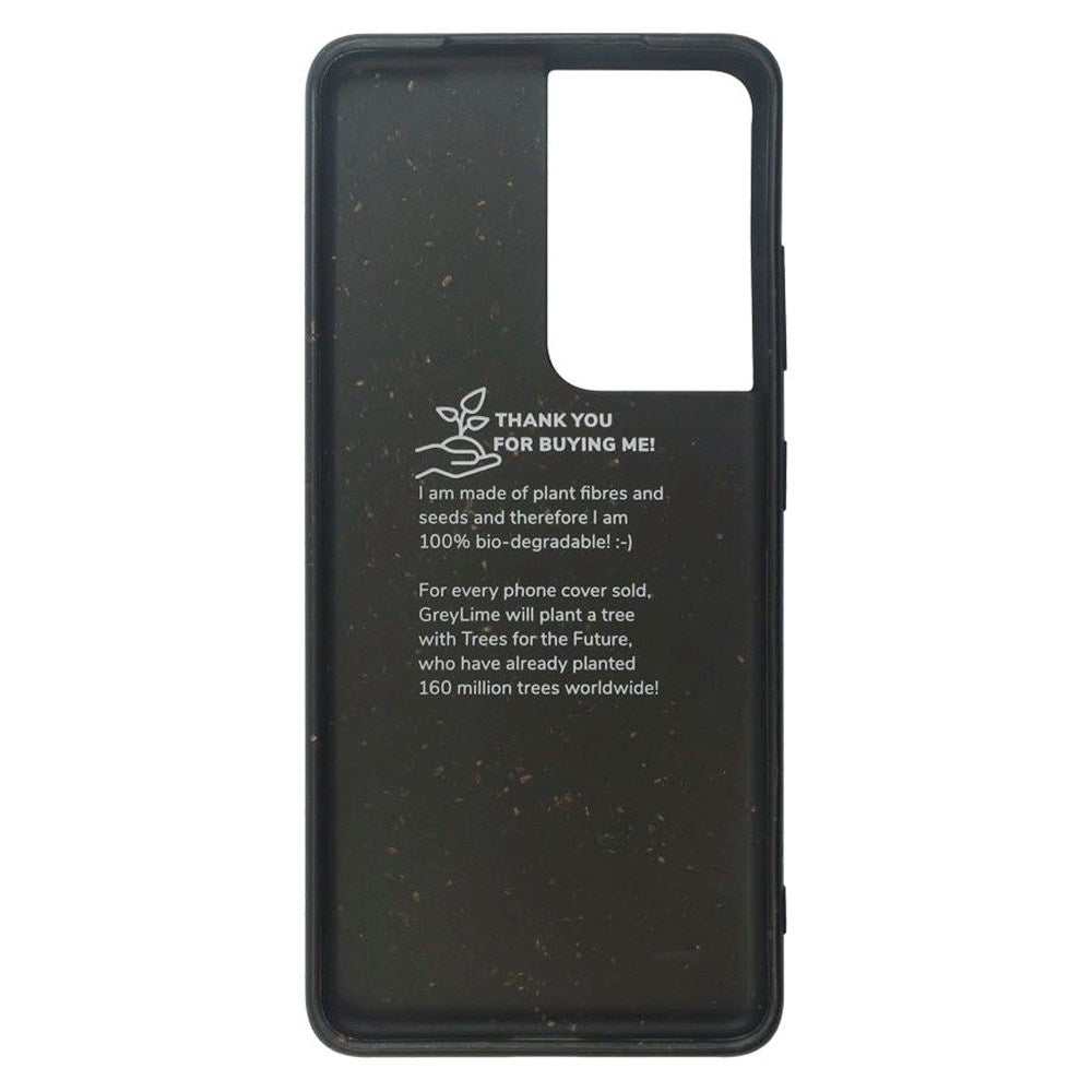 Samsung Galaxy S21 Ultra GreyLime 100% Plant-Based Case - Black - Buy a Case & Plant a Tree