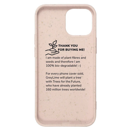 iPhone 13 Mini GreyLime 100% Plant Based Case - Peach - Buy A Case & Plant A Tree