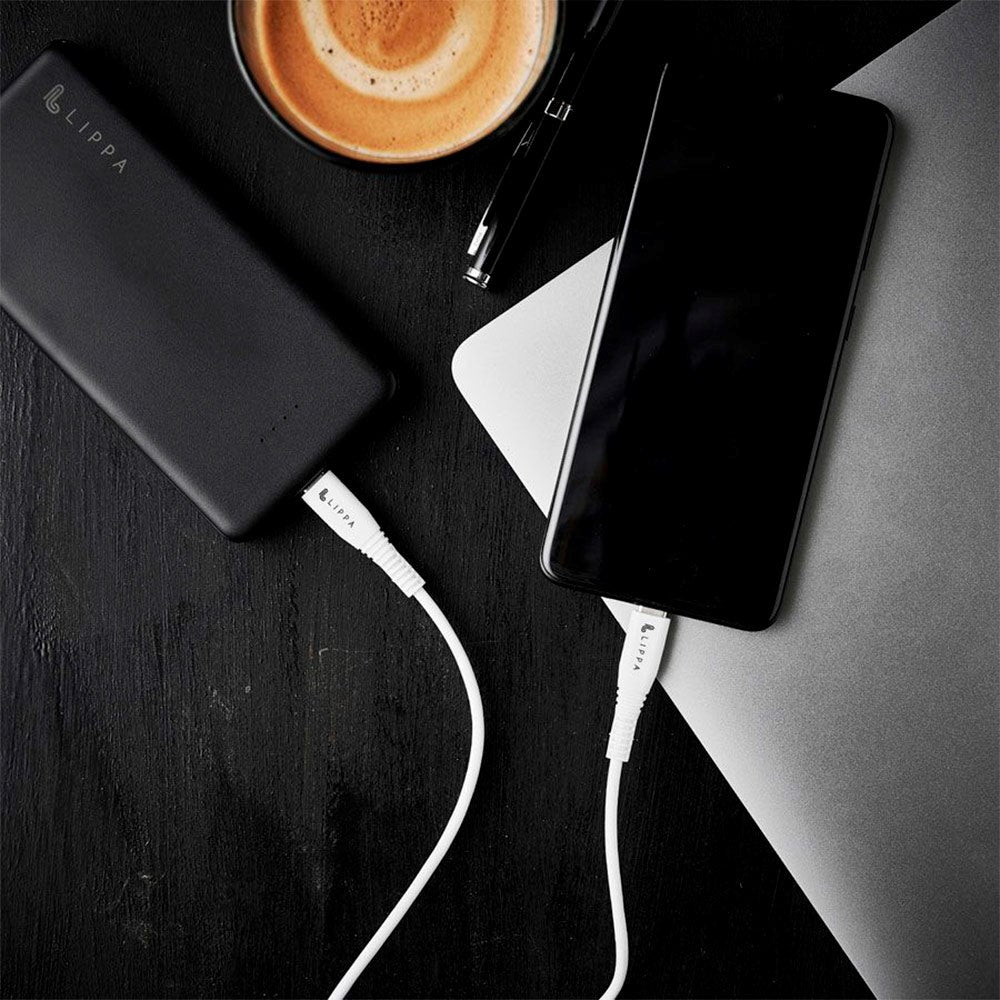 Lippa Kabel USB-C to USB-C 15W - 1m - White