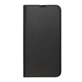 GreenMind iPhone 15 Plus Faux Leather Flip Case with Cardholder & Stand Function - Black