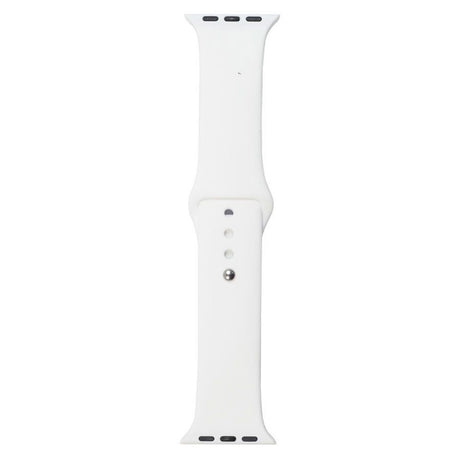 Apple Watch (42/44/SE/45/46/49mm) Lippa Silicone Watch Strap - White