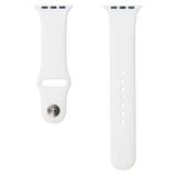 Apple Watch (42/44/SE/45/46/49mm) Lippa Silicone Watch Strap - White