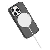 iPhone 15 Pro Lippa Hybrid Plastic Case with 360 Rotating Kickstand - MagSafe Compatible - Matte / Black