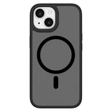 iPhone 15 Lippa Hybrid Plastic Case - MagSafe Compatible - Matte / Black