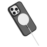 iPhone 15 Pro Lippa Hybrid Plastic Case - MagSafe Compatible - Matte / Black