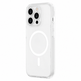 iPhone 15 Pro Lippa Hybrid Plastic Case - MagSafe Compatible - Transparent / White