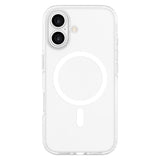 iPhone 16 Lippa Hybrid Plastic Case - MagSafe Compatible - Transparent / White