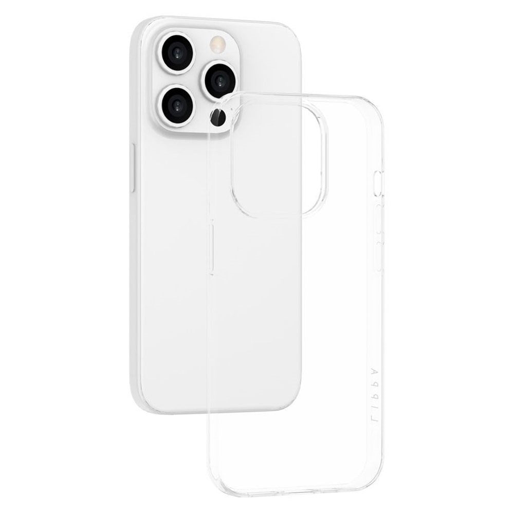iPhone 15 Pro Lippa Slim Flexible Plastic Case - Transparent