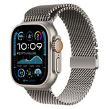 Apple Watch (38/40/SE/41/42mm) Lippa Titanium Strap with Lock - Silver