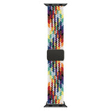 Apple Watch (38/40/SE/41/42mm) Lippa Nylon Strap with Magnetic Lock - Multicolored