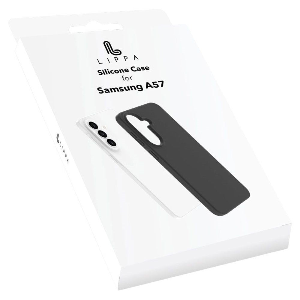 Samsung Galaxy A57 Lippa Silicone Case - Black