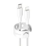 empower by PanzerGlass Racing 60W USB-C to Lightning Cable – 1.2m – Silver White