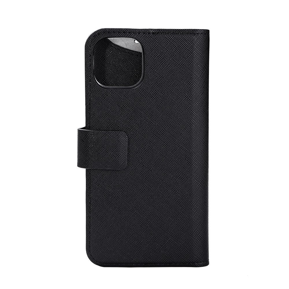 iPhone 14 / 13 GEAR Onsala Fashion Collection Wallet Case w. Magnet - Midnight Black