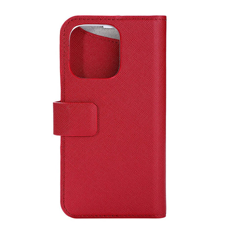 iPhone 14 Pro Onsala Fashion Collection Wallet Case w. Magnet - Red