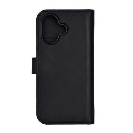 RadiCover Exclusive iPhone 17 2-in-1 Anti Radiation Leather Flip Case with Wallet - MagSafe Compatible - Black