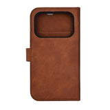 RadiCover Exclusive iPhone 17 Pro 2-in-1 Anti Radiation Leather Flip Case with Wallet - MagSafe Compatible - Brown