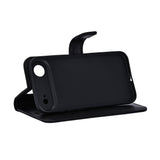RadiCover iPhone Air Anti Radiation Faux Leather Flip Case with Wallet - Black