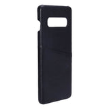 Samsung Galaxy S10+ (Plus) Onsala Faux Leather Case with Card Pocket - Black