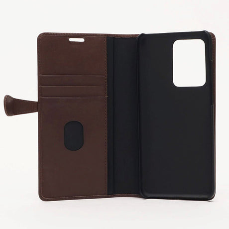 Samsung Galaxy S20 Ultra Buffalo 2-in-1 Genuine Leather Flip Case - Brown