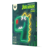 Forever Light Neon Sign LED Jurassic Edition - Multicolored Light with Dinosaur