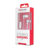 Forever Wired Headphones - 3.5mm Mini Jack - White