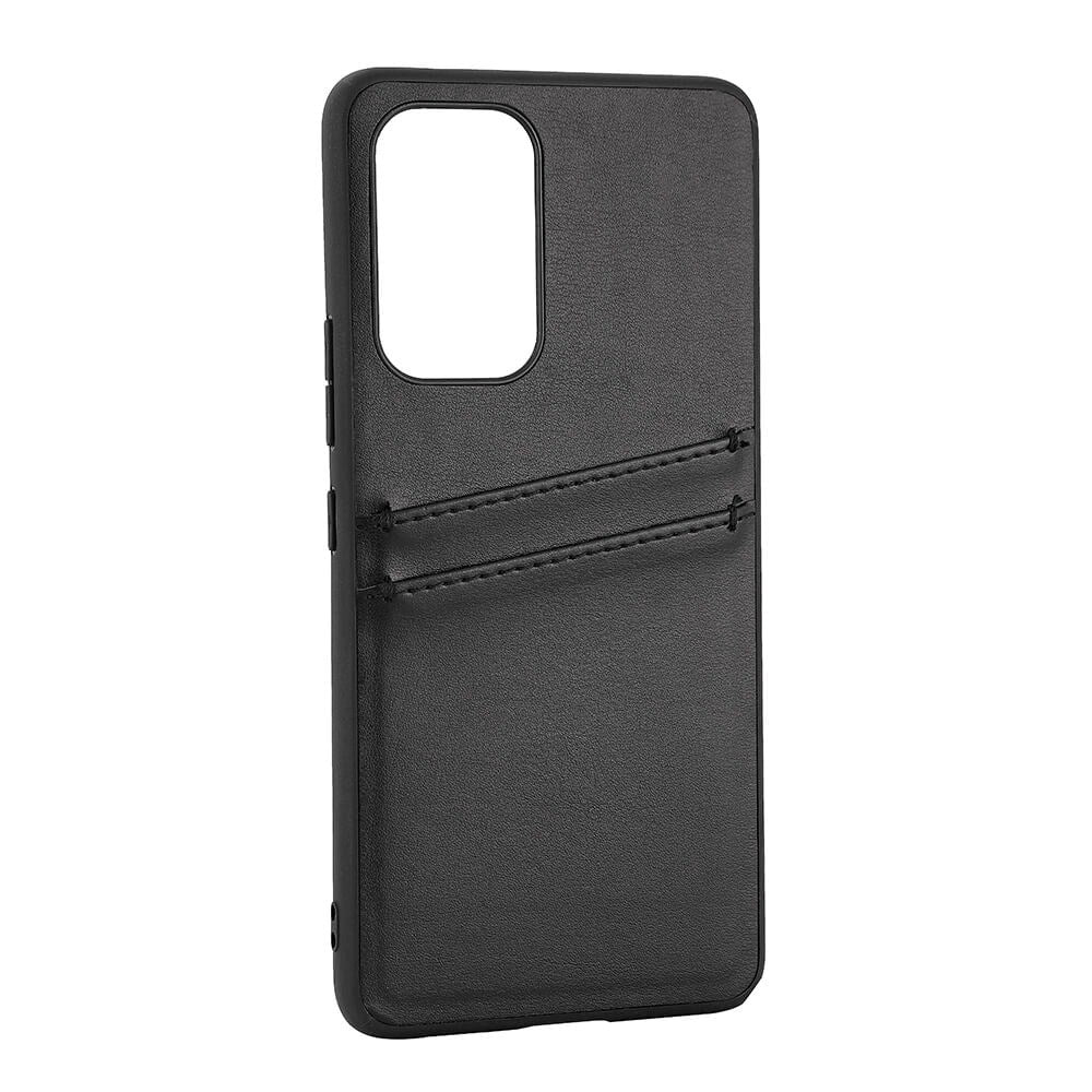 Samsung Galaxy A53 (5G) Buffalo Genuine Leather Case with Card Pocket - Black