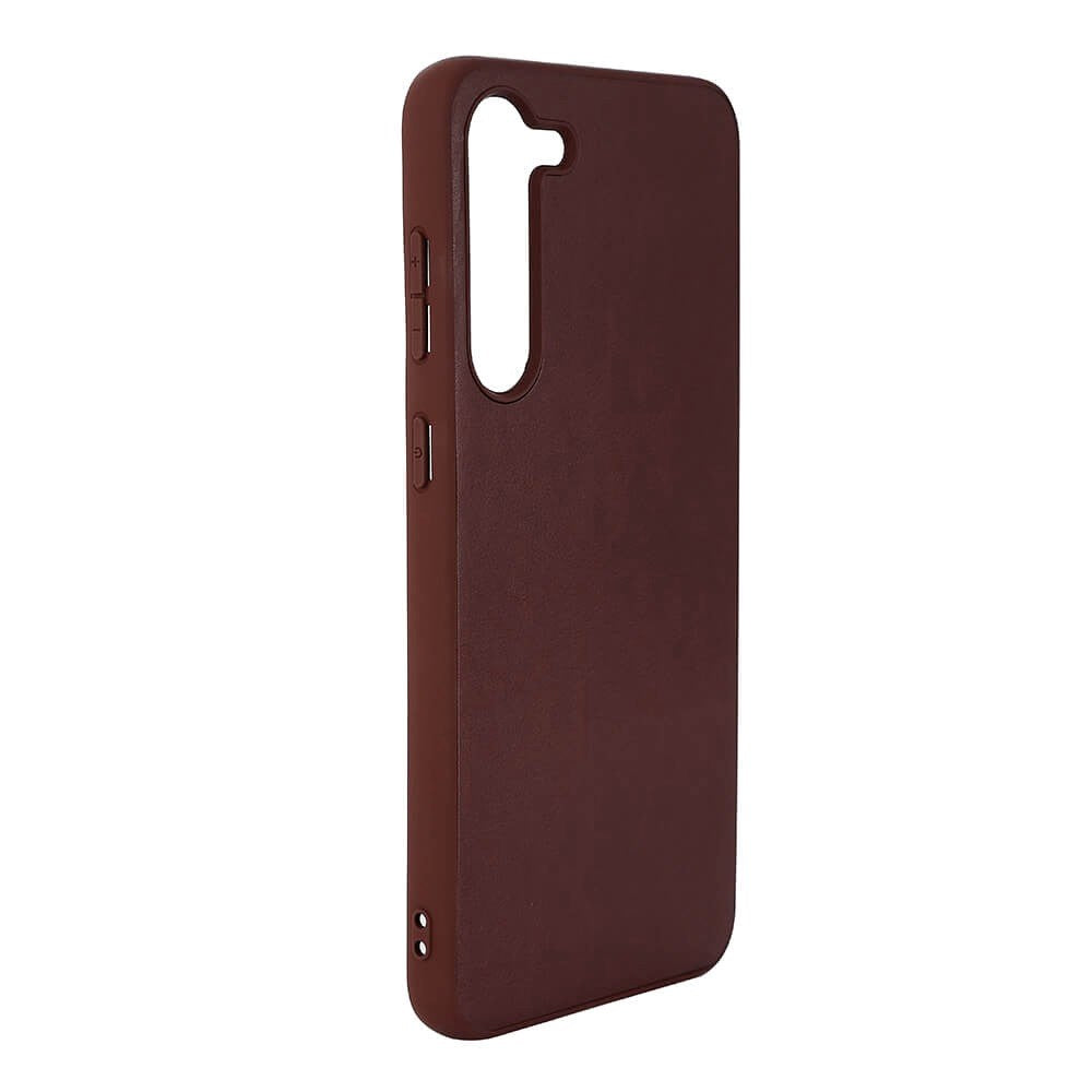Samsung Galaxy S23+ (Plus) Buffalo Genuine Leather Case - Brown