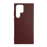 Samsung Galaxy S23 Ultra Buffalo Genuine Leather Case - Brown